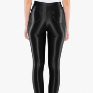 Black disco pants
